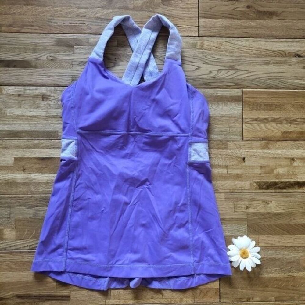 Lululemon Purple Racerback Tank Size 6